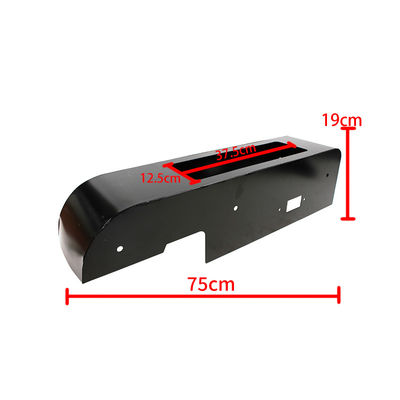 Μαύρο κάλυμμα λάμπας 14100745 Iron Tail Light Cover Right για το Benz